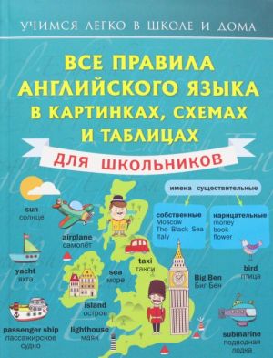 Все правила английского языка в картинках, схемах и таблицах для школьников