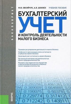 Бухгалтерский учет и контроль деятельности малого бизнеса. Учебное пособие