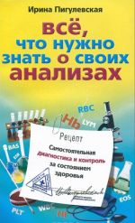 Все, что нужно знать о своих анализах. Самостоятельная диагностика и контроль за состоянием здоровья