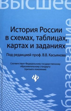 Istorija Rossii v skhemakh, tablitsakh, kartakh i zadanijakh