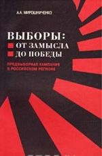 Vybory: ot zamysla do pobedy (Predvybornaja kampanija v rossijskom regione)