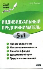 Индивидуальный предприниматель. 5 в 1: налогообложение и налоговая отчетность; взносы во внебюджетные фонды; документооборот; трудовые отношения: применение ККМ