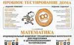 Пробное тестирование дома. Математика. Индивидуальный комплект тренировочных материалов для подготовки к централизованному тестированию вариант N3 (с решениями). Вариант N4