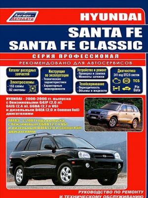 Hyundai Santa Fe/Santa Fe Classic. Rukovodstvo po remontu i tekhnicheskomu obsluzhivaniju