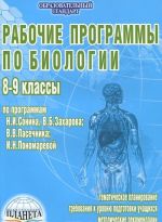 Рабочие программы по биологии. 8-9 классы