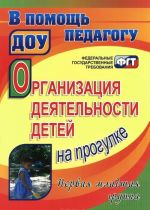 Организация деятельности детей на прогулке. Первая младшая группа