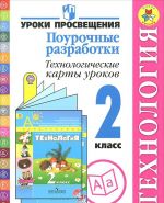 Tekhnologija. 2 klass. Pourochnye razrabotki. Tekhnologicheskie karty urokov