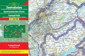 Central Asia: Southern Kazakhstan, Kyrgyzstan, Tagikistan, Turkmenistan, Uzbekistan: Road Map