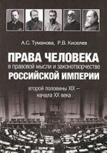 Prava cheloveka v pravovoj mysli i zakonotvorchestve Rossijskoj imperii vtoroj poloviny XIX - nachala XX veka