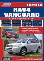 Toyota Rav4 / Vanguard. Праворульные модели 2WD, 4WD с двигателями 2AZ-FE (2,4 л) и 2GR-FE (3,5 л). RAV4 с 2005 года выпуска / Vanguard 2007-2013 гг. выпуска. Руководство по ремонту и техническому обслуживанию