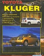 Toyota Kluger. Модели 2WD & 4WD 2000-2007 гг. выпуска с двигателями 2AZ-FE (2,4 л) и 1MZ-FE (3,0 л). Устройство, техническое обслуживание и ремонт