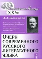 Ocherk sovremennogo russkogo literaturnogo jazyka