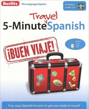 5-Minute Travel Spanish (+ CD-ROM)