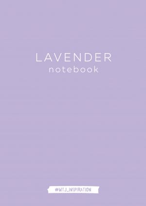 Lavender notebook. Tetrad (A4, 40 l.)