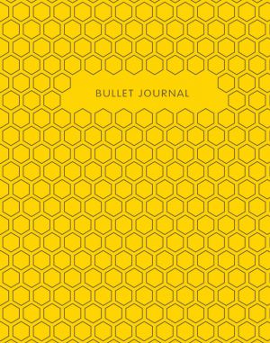 Bullet Journal (Zheltyj) 162x210mm, tverdaja oblozhka, pruzhina, bloknot v tochku, 120 str.