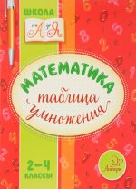 Matematika. 2-4 klassy. Tablitsa umnozhenija