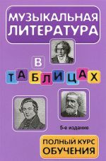 Muzykalnaja literatura v tablitsakh. Polnyj kurs obuchenija. Uchebnoe posobie