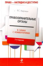 Pravookhranitelnye organy v skhemakh s kommentarijami: uchebnoe posobie