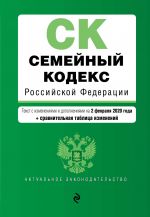 Semejnyj kodeks Rossijskoj Federatsii. Tekst s izm. i dop. na 2 fevralja 2020 goda (+ sravnitelnaja tablitsa izmenenij)