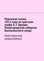 Ревизская сказка 1811 года на крестьян графа А. Г. Орлова Нижегородской губернии Балахнинского уезда