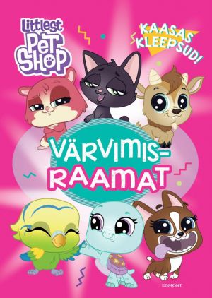 Littlest pet shop. värvimisraamat kleepsudega