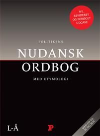 Nudansk ordbog 1-2 etymologi with CD