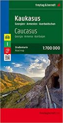 Caucasus Road Map: Caucasus, Georgia, Armenia, Azerbaijan