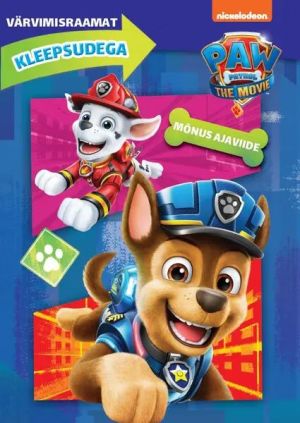 Paw patrol movie. värvimisraamat