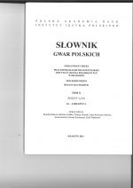 Slownik gwar polskich. (34).