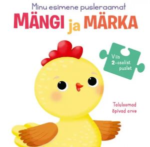 Minu esimene pusleraamat. mängi ja märka. taluloomad õpivad arve