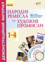 Демонстрацiйний матерiал. Народнi ремесла та художнi промисли 1-4 кл.+   НОВА ПРОГРАМА