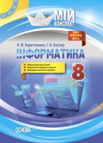 Mij konspekt. Іnformatika. 8 kl (Dopovnene ta pereroblene pid programu 2017). INM013