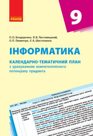 КТП   Iнформатика  9 кл. (Укр) НОВА ПРОГРАМА