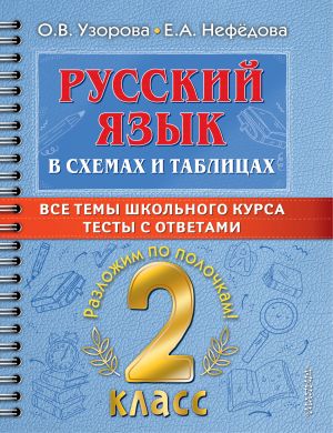 Russkij jazyk v skhemakh i tablitsakh. Vse temy shkolnogo kursa 2 klassa s testami.