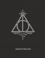 Sketchbuk. Garri Potter. Dary Smerti (162kh210 mm, na navivke, 40 l., plotnost bumagi 160 gr.)