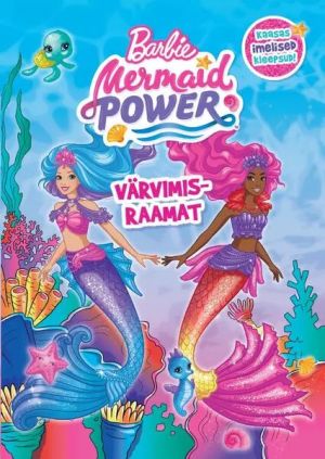 Barbie mermaid power. värvimisraamat