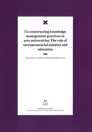 Co-constructing knowledge management practices in arts universities