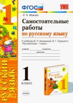 Русский язык. 1 класс. Самостоятельные работы. К учебнику В. П. Канакиной, В. Г. Горецкого. ФГОС