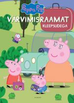 Porsas Peppa. Värvimisraamat kleepsudega