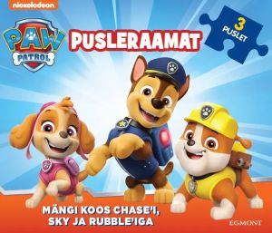 Paw Patrol. Pusleraamat. Mängi koos Chasei, Sky ja Rubbleiga