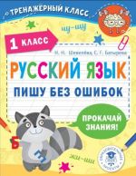 Русский язык. 1 класс. Пишу без ошибок