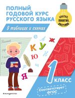 Polnyj godovoj kurs russkogo jazyka v tablitsakh i skhemakh: 1 klass