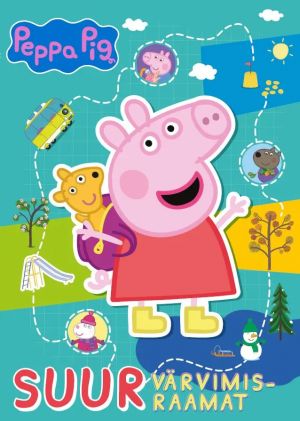 Põrsas Peppa. Suur värvimisraamat