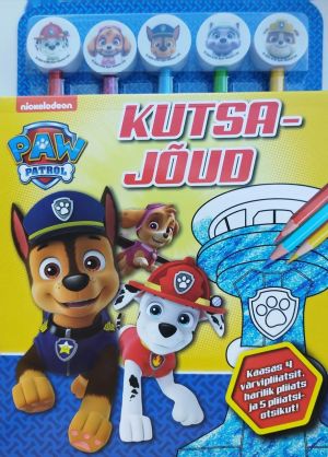 Paw patrol. kutsajõud. pliiatsitega raamat