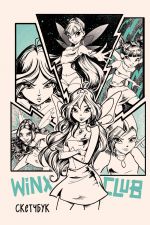 Winx. Sketchbuk (tverdyj pereplet, 96 str.)