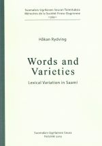 Words and Varieties. Lexical Variation in Saami