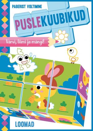 Paberist voltimine. Puslekuubikud. Loomad