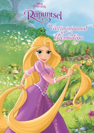 Disney printsess. rapuntsel värvimisraamat