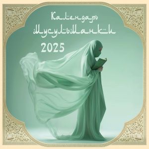 Kalendar musulmanki. Kalendar nastennyj na 2025 god (300kh300)