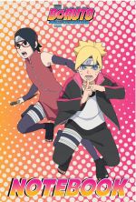 Boruto. Bloknot (rozovyj)